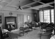 The Lounge, Buckden House c.1955, Buckden