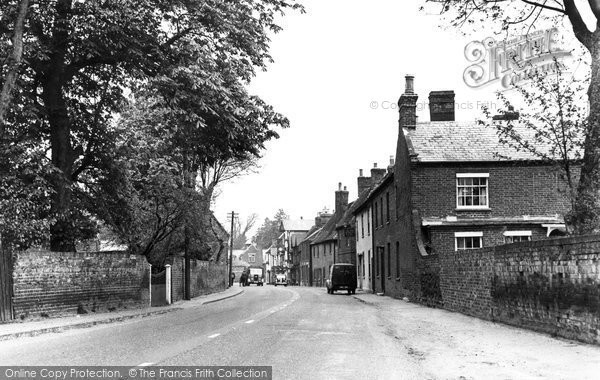 Photo of Buckden, The Village c.1950