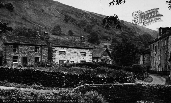 Photo of Buckden, The Village c.1955