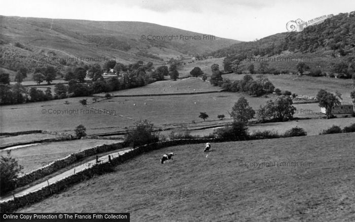 Photo of Buckden, The Wharfe Valley c.1955