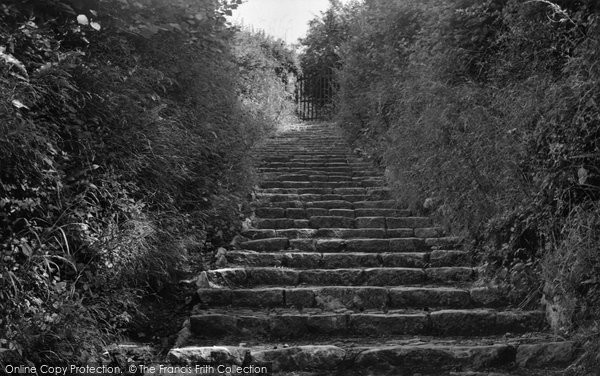Photo of Buckfastleigh, Church Steps c.1960