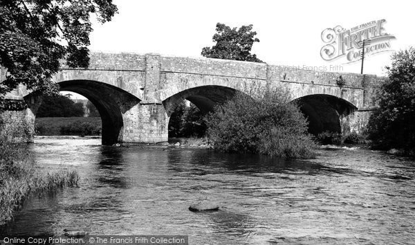 Photo of Buckfastleigh, The Bridge Over The River Dart c.1955