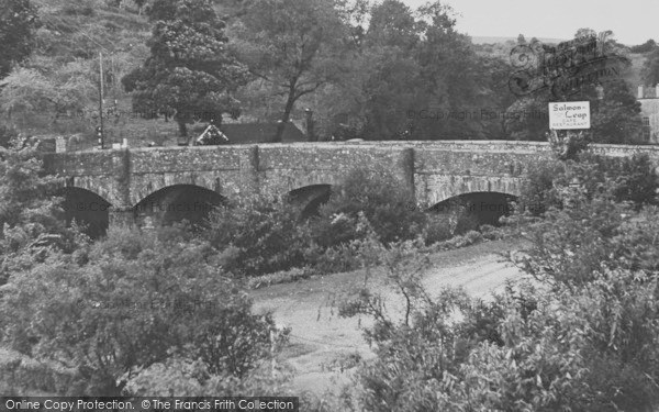 Photo of Buckfastleigh, The Dart Bridge c.1955