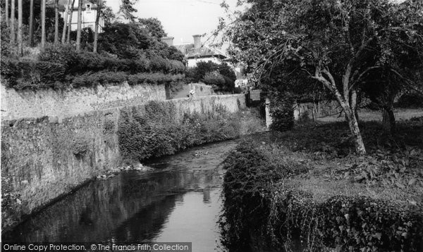 Photo of Buckfastleigh, The Stream c.1965