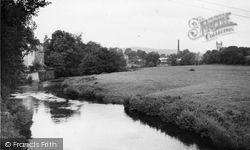 View From The Dart Bridge c.1955, Buckfastleigh