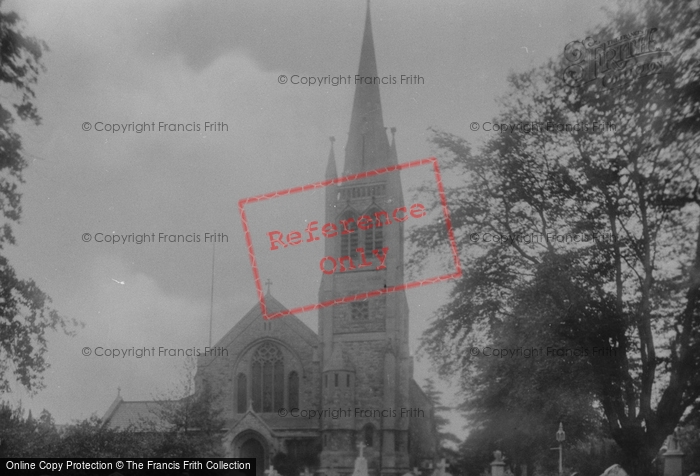 Photo of Buckhurst Hill, St John's Church 1923