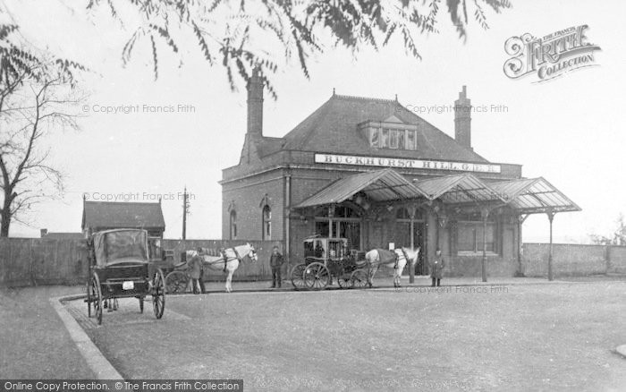 Photo of Buckhurst Hill, The Station 1895