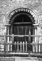 Norman Door, Old Latin School c.1950, Buckingham
