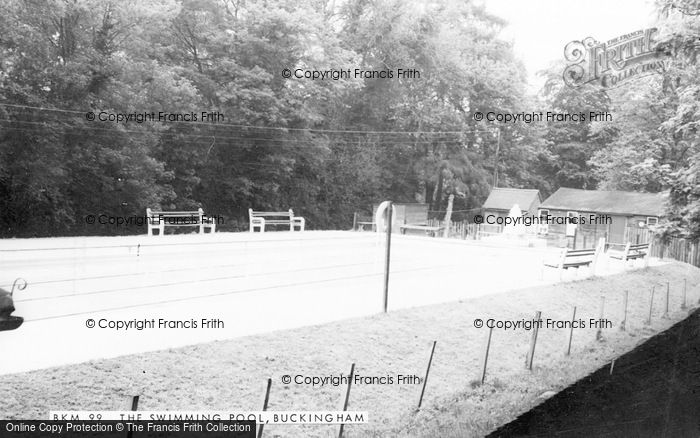 Photo of Buckingham, The Swimming Pool c.1965