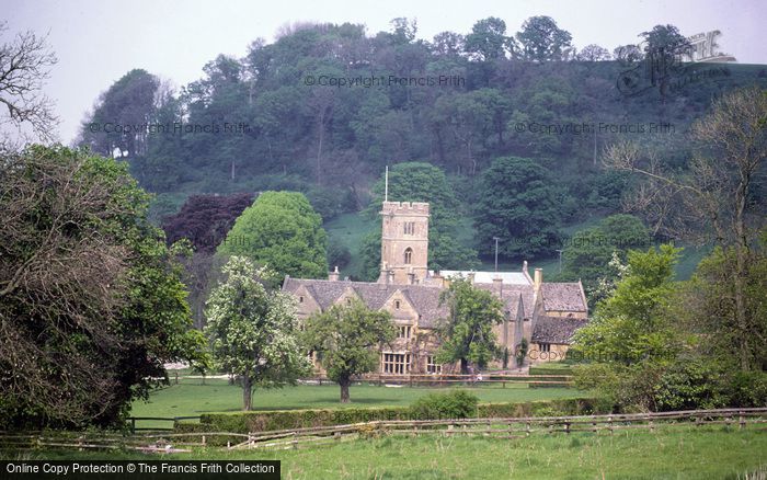 Photo of Buckland, Manor House And Church c.1990