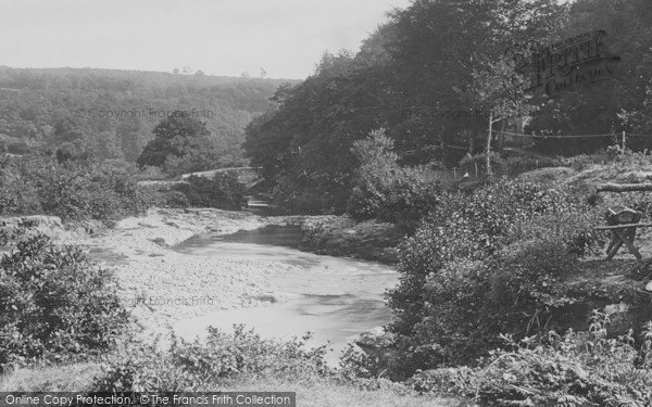 Photo of Buckland Monachorum, Denham Bridge From Mill 1893