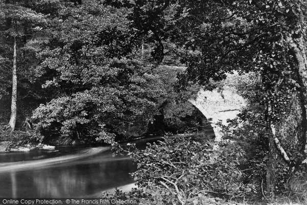 Photo of Buckland Monachorum, On The Tavy, Denham Bridge c.1874