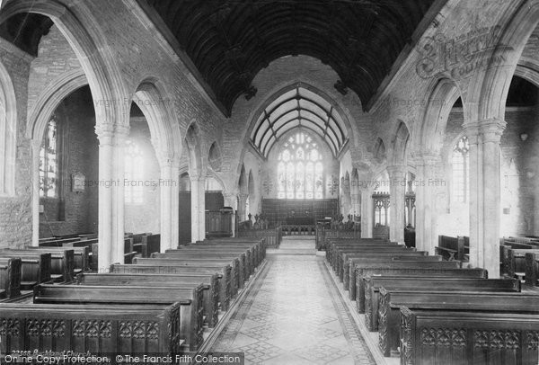 Photo of Buckland Monachorum, The Church Interior 1890