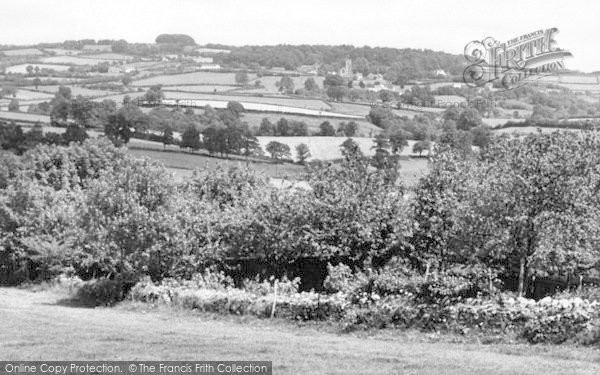 Photo of Buckland St Mary, From Bishopswood c.1960
