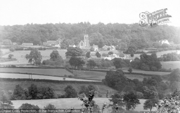 Photo of Buckland St Mary, From Bishopswood c.1960