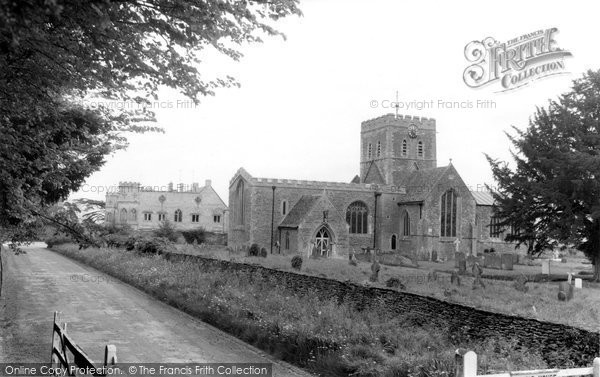 Photo of Buckland, St Mary's Church And Manor House c.1965