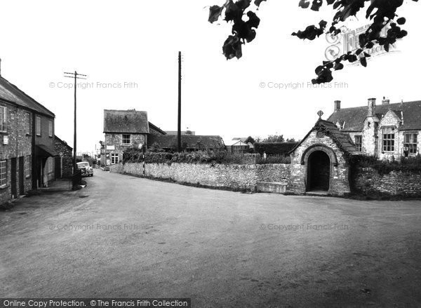 Photo of Buckland St Mary, The Village c.1955