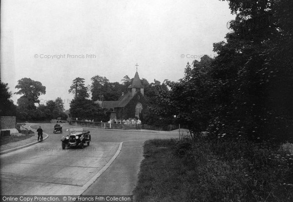Photo of Buckland, St Mary The Virgin Church And New Road 1927