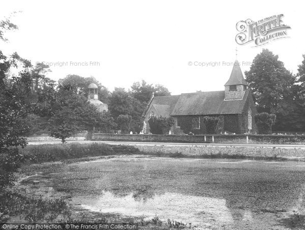 Photo of Buckland, St Mary The Virgin Church And Pond 1927