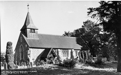 St Mary The Virgin Church c.1955, Buckland