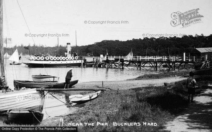 Photo of Bucklers Hard, Near The Pier c.1935