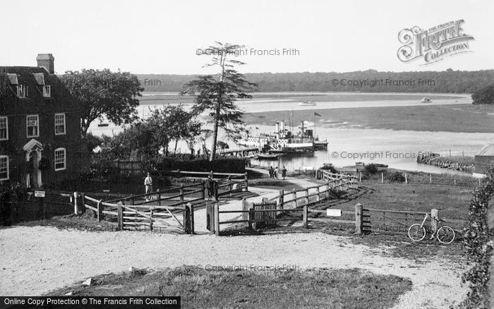 Photo of Bucklers Hard, Pier And River c.1930