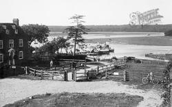 Pier And River c.1930, Bucklers Hard