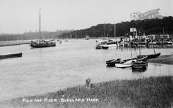Pier And River c.1935, Bucklers Hard