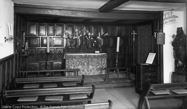 Photo of Bucklers Hard, The Chapel Of The Blessed Virgin Mary c.1960