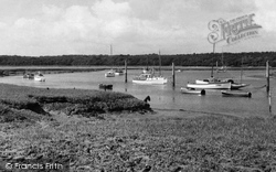 The River Beaulieu c.1960, Bucklers Hard