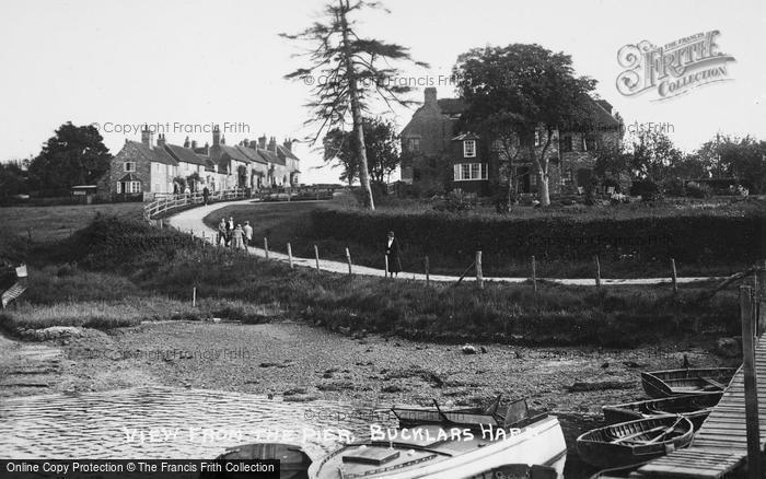 Photo of Bucklers Hard, View From The Pier c.1939