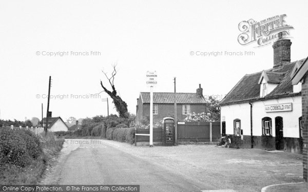 Photo of Bucklesham, The Shannon Inn And Post Office c.1955