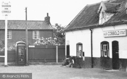 The Shannon Inn And Post Office c.1955, Bucklesham