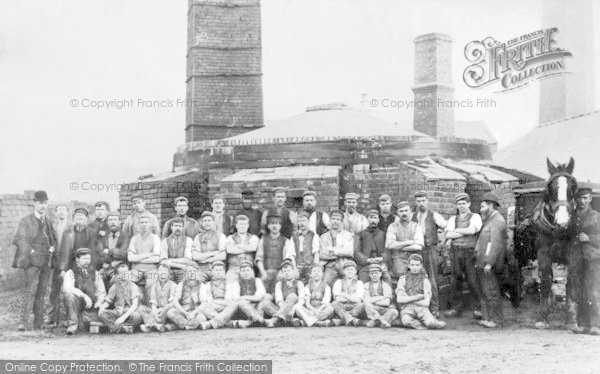Photo of Buckley, Brookhill Brickworks 1894