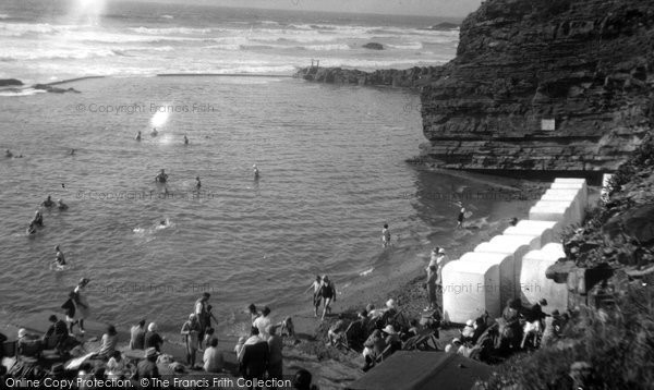 Photo of Bude, Bathing Pool 1933