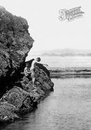 Boys At St Thomas's Pool 1893, Bude