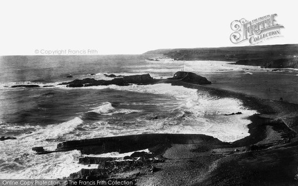Photo of Bude, Breakwater 1900