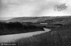 Camp Road From Coombe Road c.1960, Bude