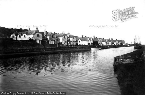 Photo of Bude, Canal Cottages 1890