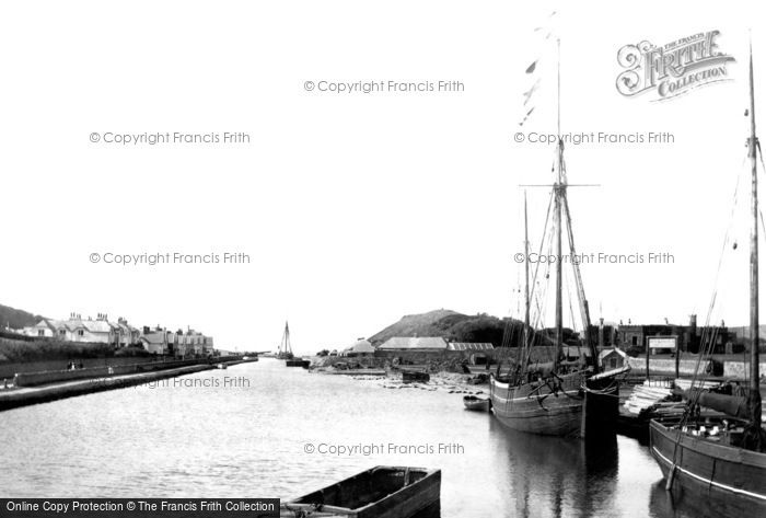 Photo of Bude, Canal From The Bridge 1890