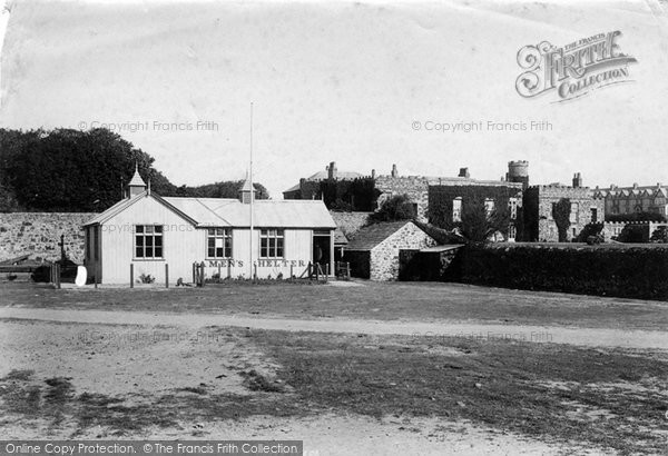 Photo of Bude, Castle And Seamen's Shelter 1893