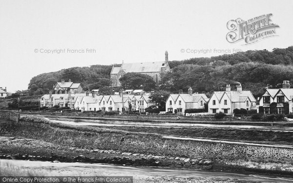 Photo of Bude, Church And Breakwater Road 1920