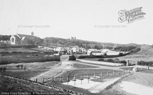Photo of Bude, Church And Castle 1890