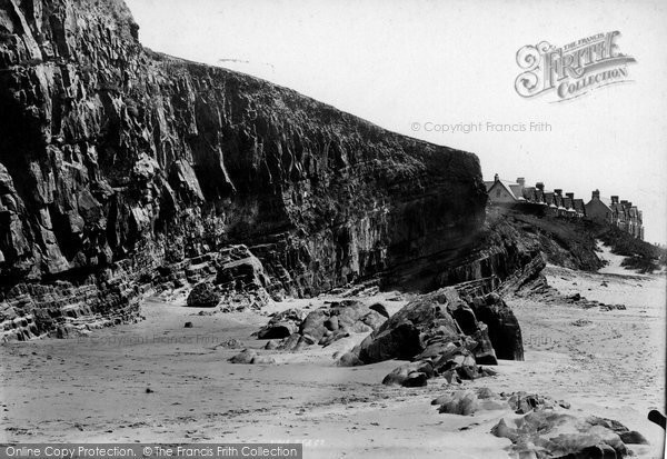 Photo of Bude, Cliffs 1893
