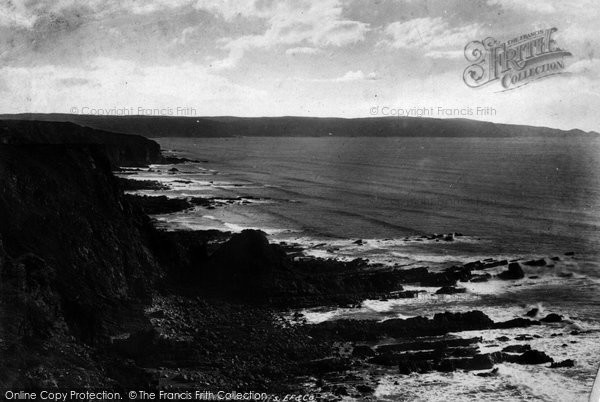 Photo of Bude, Cliffs 1900