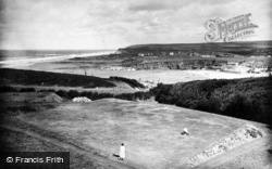 Coast View From Efford Down Hotel 1935, Bude