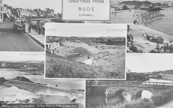 Photo of Bude, Composite c.1950