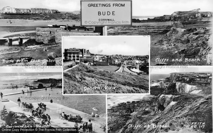 Photo of Bude, Composite c.1950