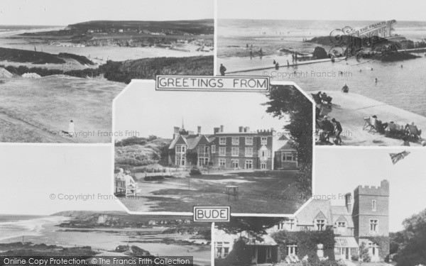 Photo of Bude, Composite c.1950