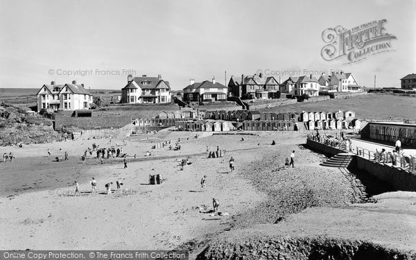 Photo of Bude, Crooklets Beach c.1960